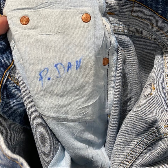 Vintage Levi’s 550 Relaxed Fit Tapered Leg Jeans Size 14M - Picture 13 of 16